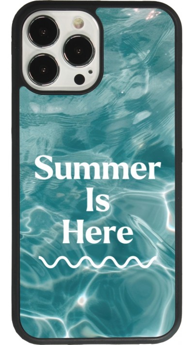 iPhone 13 Pro Max Case Hülle - Silikon schwarz Summer 2025 Summer is here