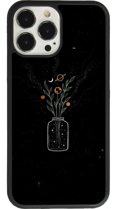 iPhone 13 Pro Max Case Hülle - Silikon schwarz Vase black