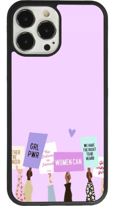 iPhone 13 Pro Max Case Hülle - Silikon schwarz Womens day 2026 9