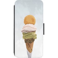 iPhone 13 Pro Max Case Hülle - Wallet schwarz Summer 2025 Cornet