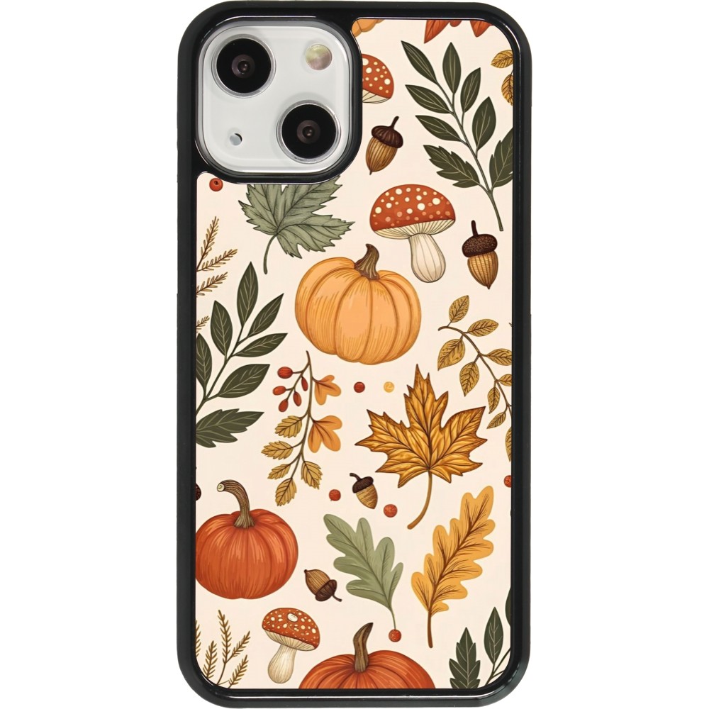 iPhone 13 mini Case Hülle - Autumn 25 Autumn pattern