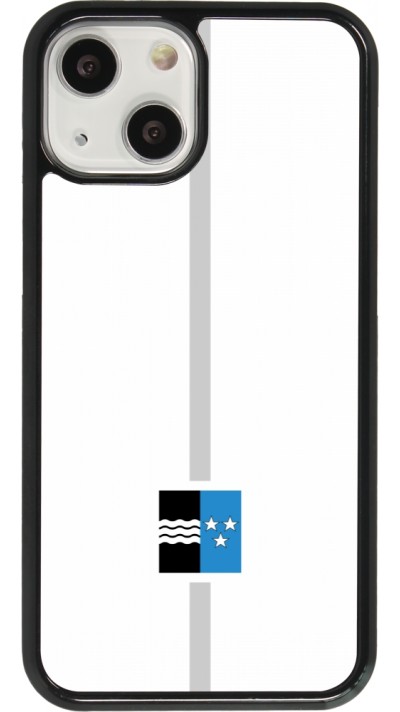Coque iPhone 13 mini - Canton AG blanc