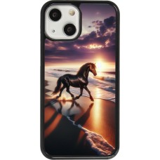 iPhone 13 mini Case Hülle - Pferd majestätisch Strand