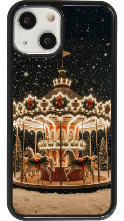 iPhone 13 mini Case Hülle - Christmas 25 Carousel