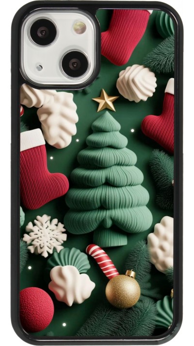 iPhone 13 mini Case Hülle - Christmas 25 Christmas textiles