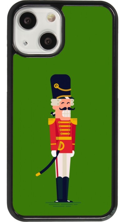 iPhone 13 mini Case Hülle - Christmas 25 Nutcracker Green