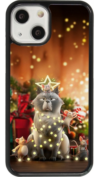 iPhone 13 mini Case Hülle - Christmas 25 Xmas Cat