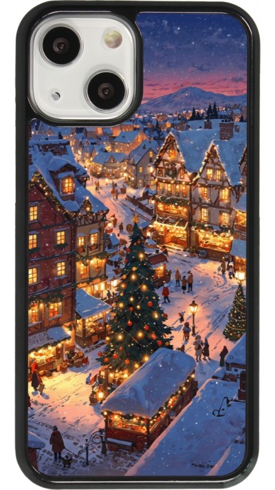 iPhone 13 mini Case Hülle - Christmas 25 Xmas Village