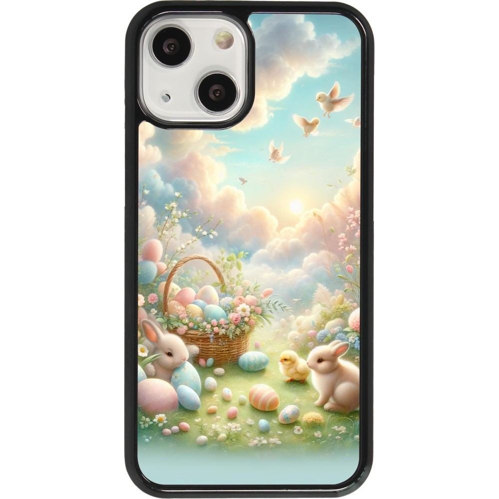 iPhone 13 mini Case Hülle - Ostern 2025 Pastell Ostern