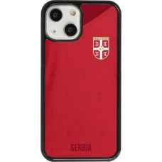 iPhone 13 mini Case Hülle - Serbien 2022 personalisierbares Fussballtrikot