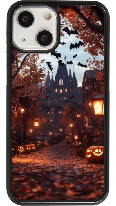 iPhone 13 mini Case Hülle - Halloween 2025 Haunted house