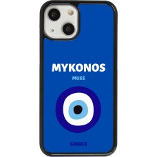 iPhone 13 mini Case Hülle - Pop Summer Destination Mykonos