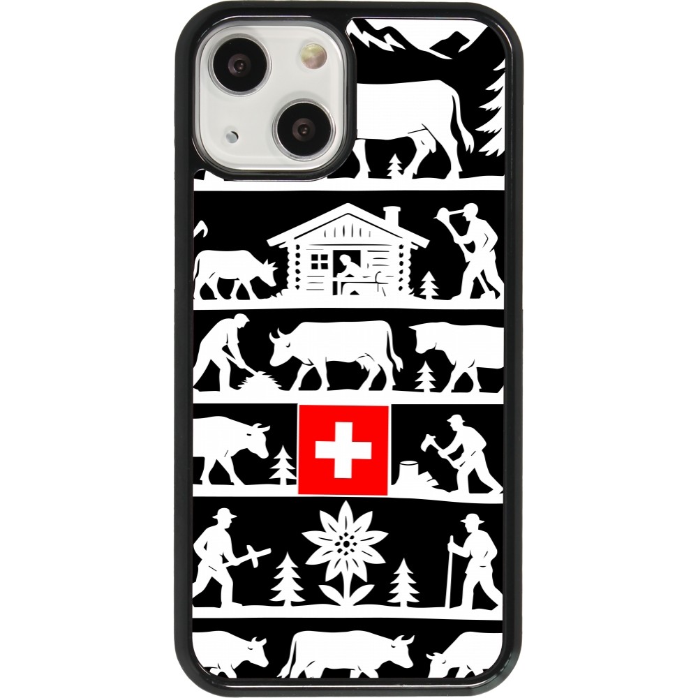 iPhone 13 mini Case Hülle - Poya Schweiz 1 schwarz