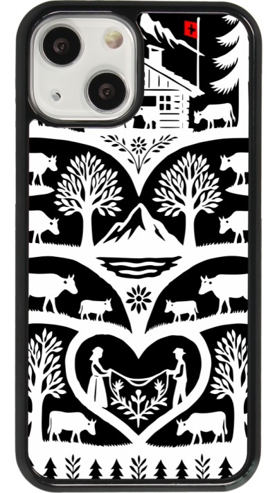 iPhone 13 mini Case Hülle - Poya Schweiz 2 schwarz