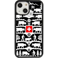 iPhone 13 mini Case Hülle - Poya Schweiz 3 schwarz