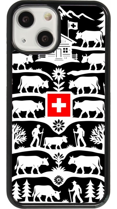 iPhone 13 mini Case Hülle - Poya Schweiz 3 schwarz