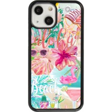iPhone 13 mini Case Hülle - Preppy Collage Aloha