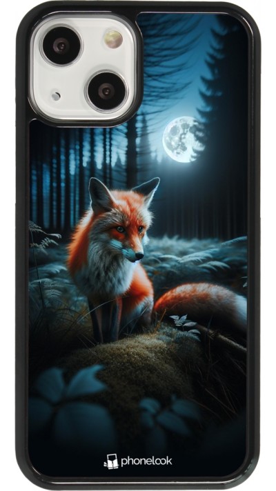 iPhone 13 mini Case Hülle - Fuchs Mond Wald