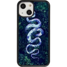 iPhone 13 mini Case Hülle - Snake Blue Anaconda