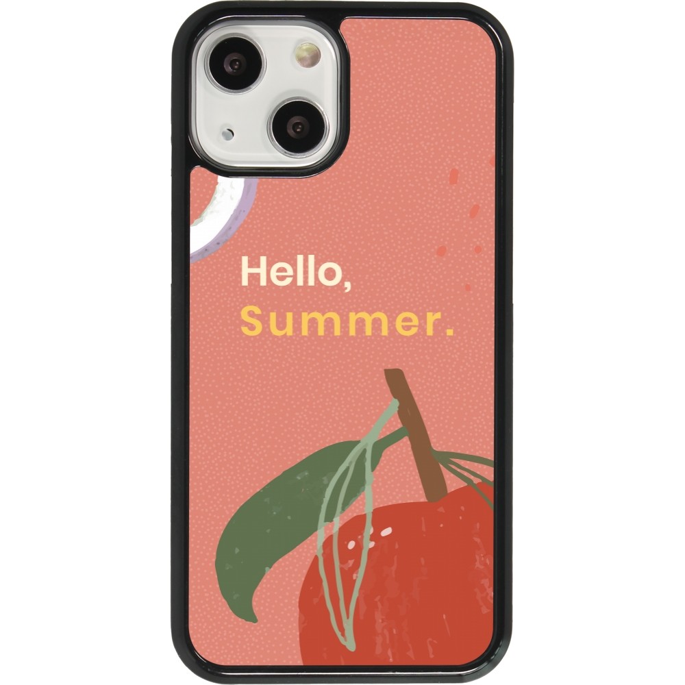iPhone 13 mini Case Hülle - Summer 2025 Hello summer