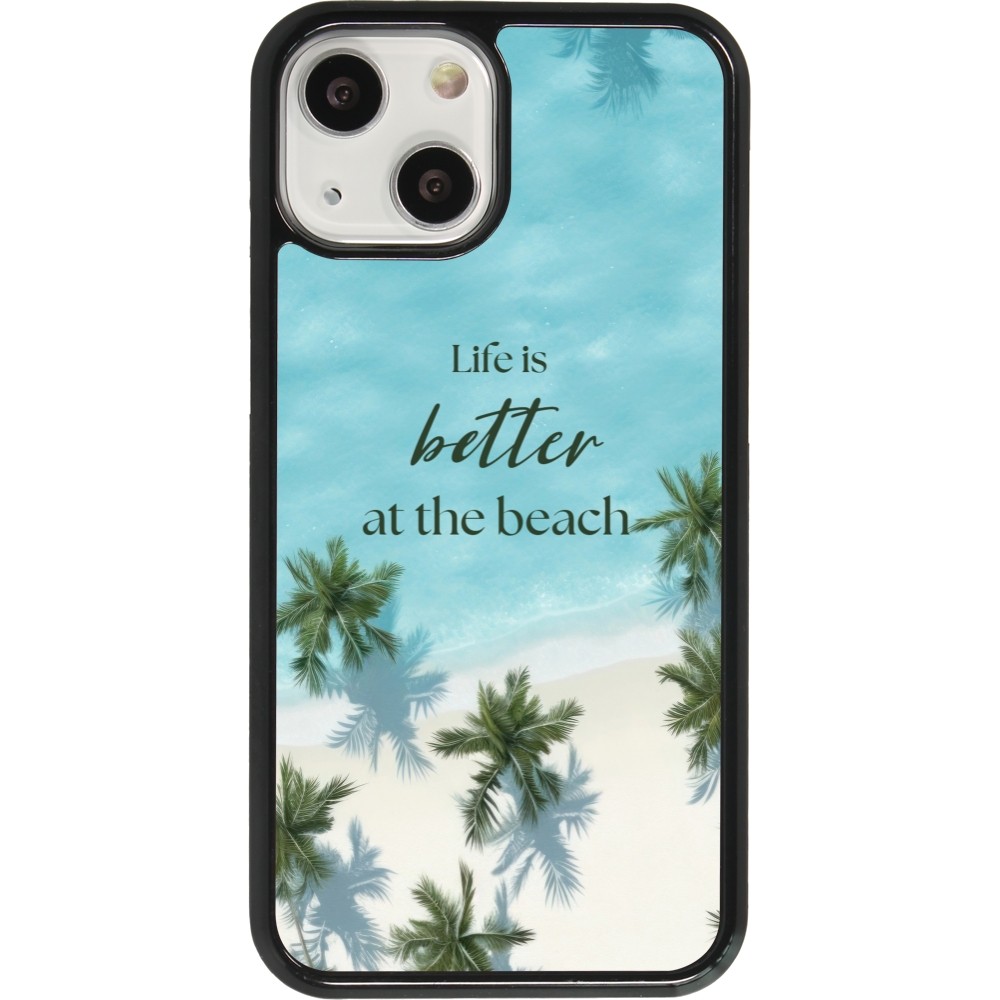 iPhone 13 mini Case Hülle - Summer 2025 Life is better at the beach