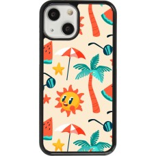 iPhone 13 mini Case Hülle - Summer 2025 Pattern soleil