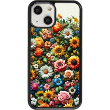 iPhone 13 mini Case Hülle - Sommer Blumenmuster