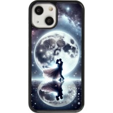iPhone 13 mini Case Hülle - Valentin 2024 Liebe unter dem Mond