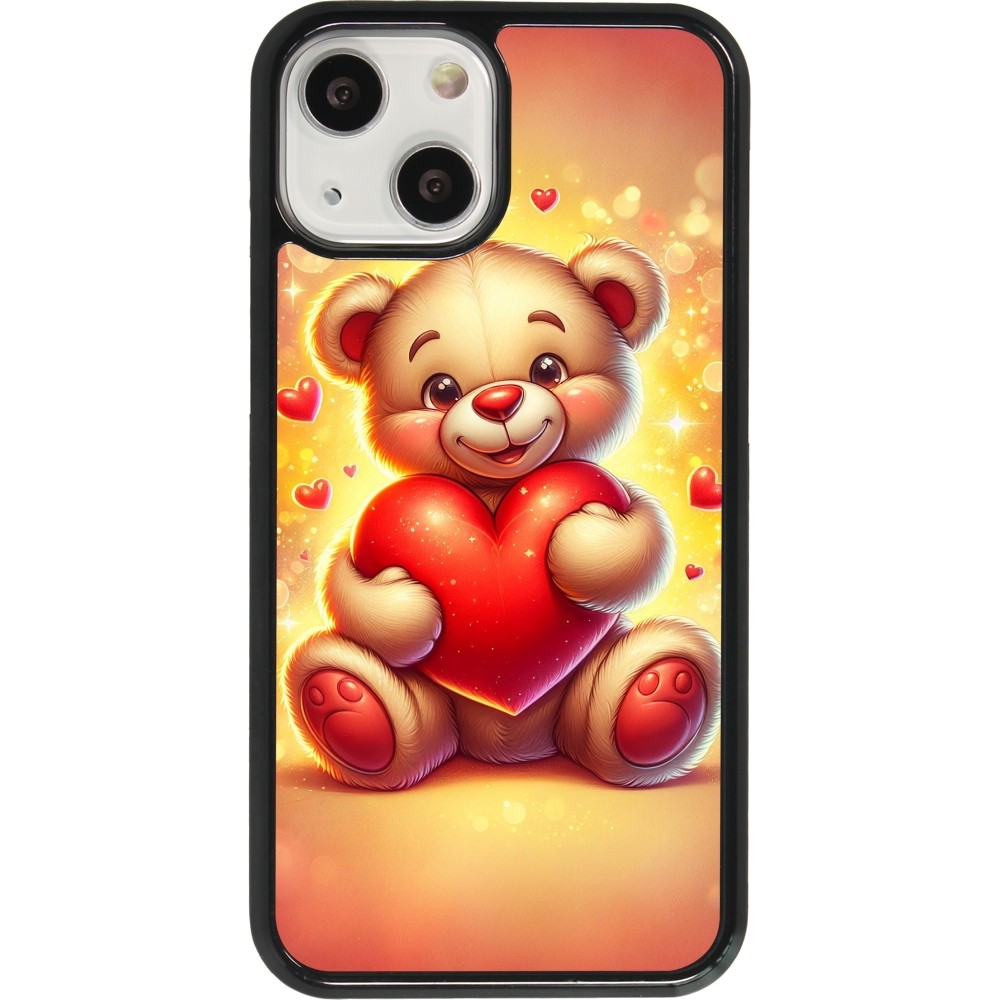 iPhone 13 mini Case Hülle - Valentin 2024 Teddy Liebe