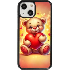 iPhone 13 mini Case Hülle - Valentin 2024 Teddy Liebe