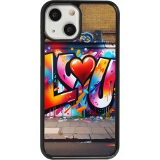 iPhone 13 mini Case Hülle - Valentin 2025 Liebe U Tag