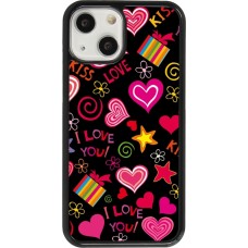 iPhone 13 mini Case Hülle - Valentine 2023 love symbols