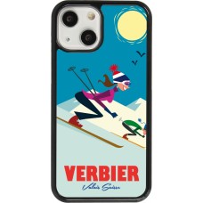 iPhone 13 mini Case Hülle - Verbier Ski Downhill