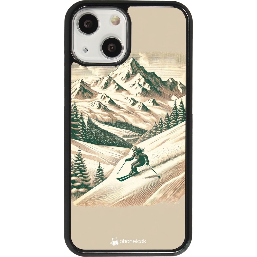 iPhone 13 mini Case Hülle - Vintage Skiberg