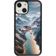 iPhone 13 mini Case Hülle - Schweizer Alpenflug