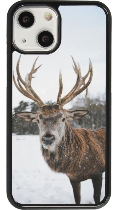 iPhone 13 mini Case Hülle - Winter 25 Winter reindeer