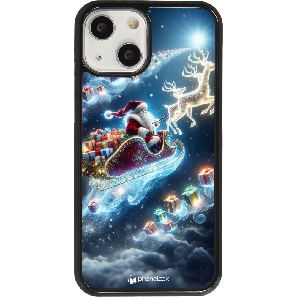 iPhone 13 mini Case Hülle - Weihnachten 2023 Verzauberter Weihnachtsmann