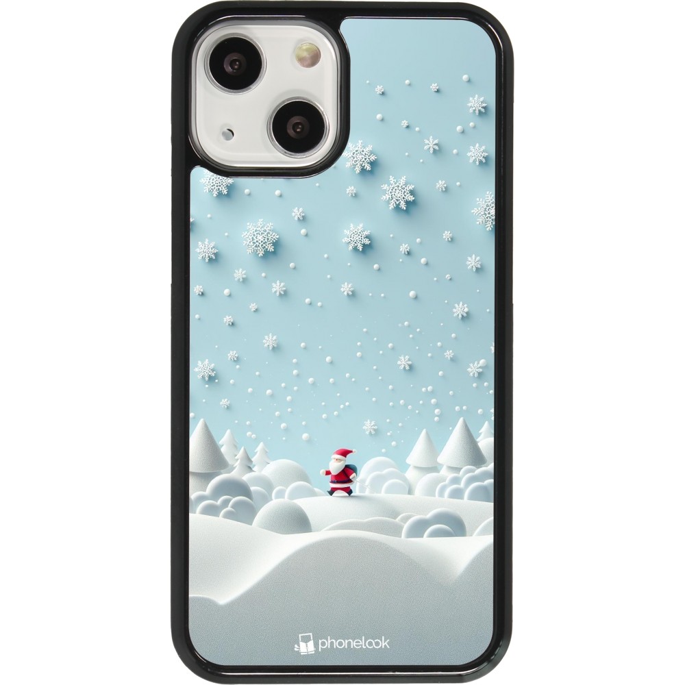iPhone 13 mini Case Hülle - Weihnachten 2023 Kleiner Vater Schneeflocke