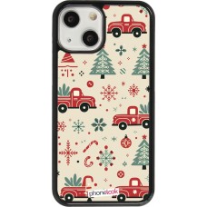 iPhone 13 mini Case Hülle - Weihnachten 2024 Lkw Tanne