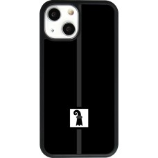 iPhone 13 mini Case Hülle - Silikon schwarz Kanton BS schwarz