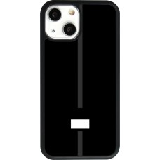 Coque iPhone 13 mini - Silicone rigide noir Canton FR noir