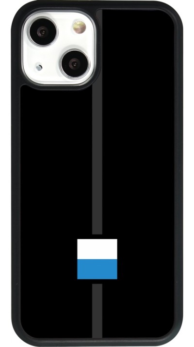 iPhone 13 mini Case Hülle - Silikon schwarz Kanton LU schwarz