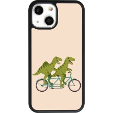 iPhone 13 mini Case Hülle - Silikon schwarz Dinosaurs on bikes 2026