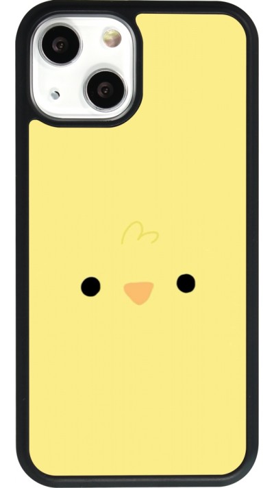 iPhone 13 mini Case Hülle - Silikon schwarz Easter 2026 Little chicken