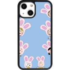 iPhone 13 mini Case Hülle - Silikon schwarz Easter 2026 Snoopy