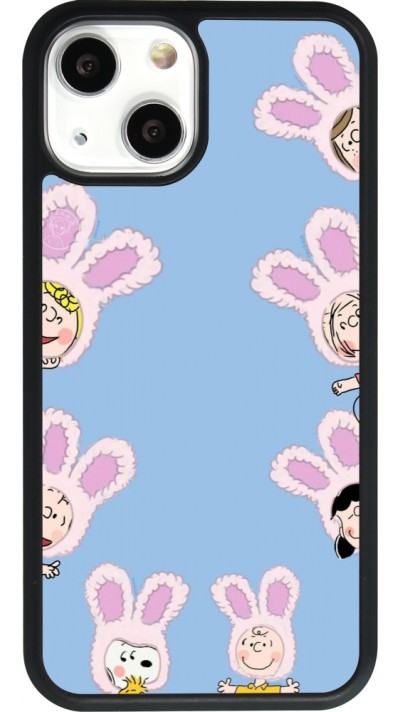 iPhone 13 mini Case Hülle - Silikon schwarz Easter 2026 Snoopy