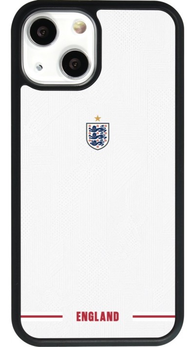 iPhone 13 mini Case Hülle - Silikon schwarz England 2026 personalisierbares Fussballtrikot