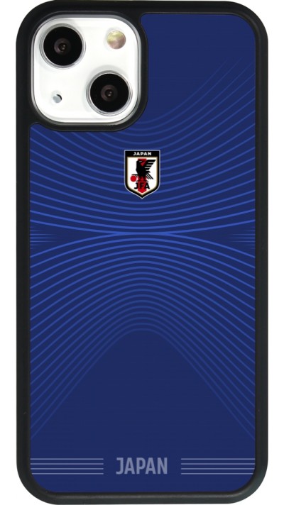 iPhone 13 mini Case Hülle - Silikon schwarz Japan 2022 personalisierbares Fussballtrikot