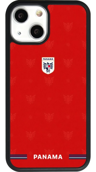 iPhone 13 mini Case Hülle - Silikon schwarz Panama 2026 personalisierbares Fussballtrikot
