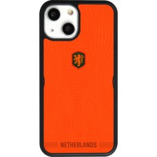 iPhone 13 mini Case Hülle - Silikon schwarz Niederlande 2026 personalisierbares Fussballtrikot
